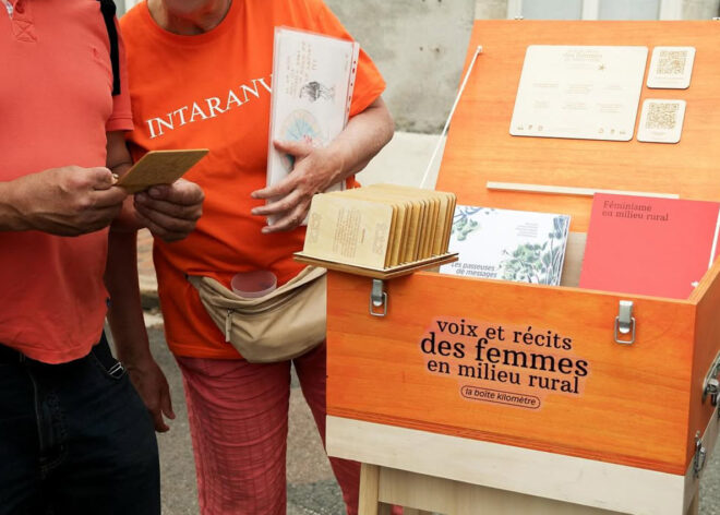 Image - La boîte kilomètre / Un dispositif itinérant pour diffuser les récits